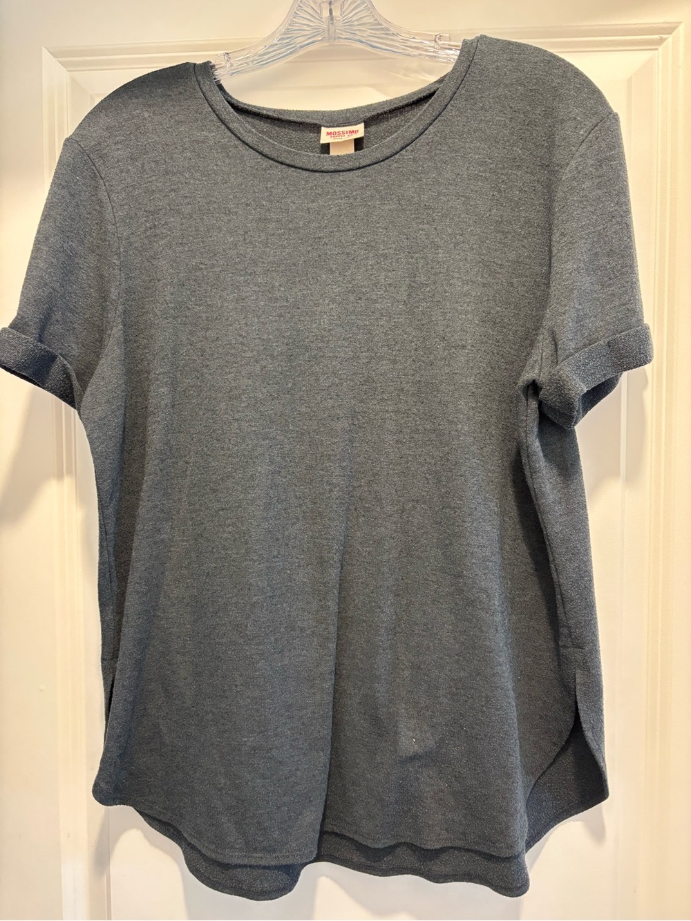 Mossimo Supply Co. Heather Gray Short-Sleeve Tee